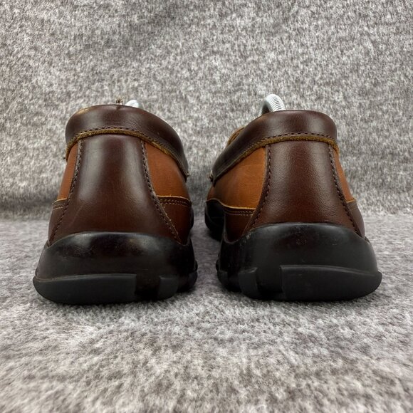 ✅Allen Edmonds Boulder Loafers Mens 9.5D Brown Leather Slip-On Driving Moc/Shoes - Picture 10 of 12